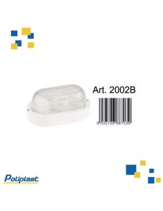 Plafoniera Ovale E27 60W Doris Bianca