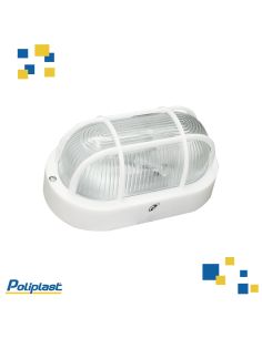 Plafoniera Ovalegabbia E27 60W Gina2