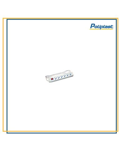Presa Mult. 6 10/16A Schuko Con Int.