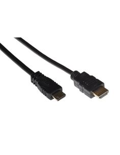 Cavo Connettore Mini Hdmi Maschio Tipo C - Connettore Hdmi Maschio Mt. 2