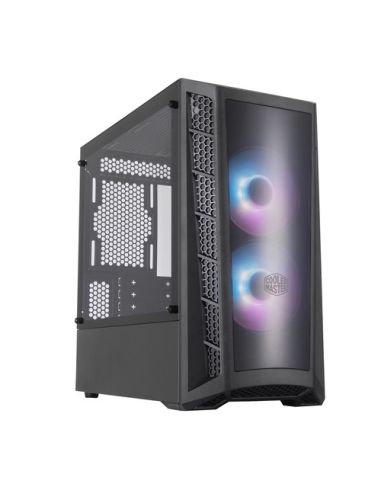 Case Cooler Master Mcb-B320l-Kgnn-S01 Masterbox Mb320l Argb Mesh Dual Argb Fan 4Slot 2X3.5 2X2.5 2Xusb3.0 No Alim.