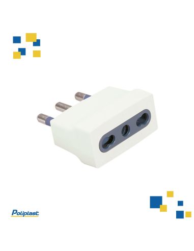 Adattatore Spina 16A Presa 10/16A