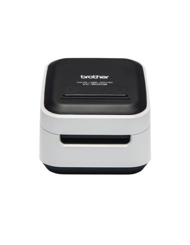Stampante Brother Vc-500W X Etichette Colori Rotoli Da 9 A 50Mm Wifi Usb Stampa Da Dispositivi Android E Ios, Tecnologia Zink