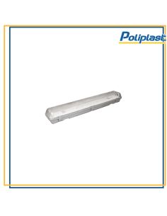 Led Apparecchio Ip65 0,6M Per Tubi Led 18W*