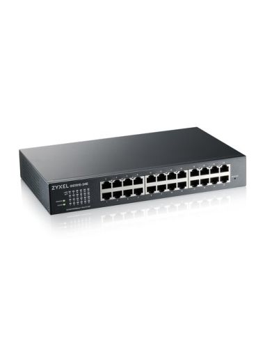 Switch Zyxel Nebulaflex Switch Web Managed 24P Gigabit - Sup Ipv6, Vlan - Design Senza Ventole, Gs1915-24E-Eu0101f