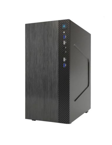 Case Itek Micro Atx Smallcom-B Mini Tower 2*Usb2, 2*Usb3, No Alim. Brushed - Itocscb122