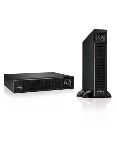 Ups Tecnoware Evo Plus 1200 Rack/Tower 1200Va/1080W On-Line Doppia Conversione Onda Sinusoidale Fgcedp1202rtiec