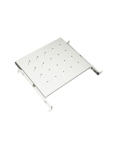 Ripiano Universale Link Per Armadio Rack 19'' 1 Unita' Estraibile Su Binari Telescopici 1 Unita' 350Mm Grigio