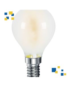 Filamento Sfera E14 4W 400Lm Smerigliata