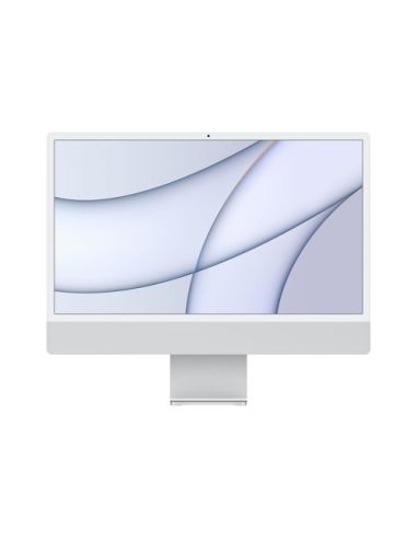 All In One Apple Imac Mgtf3t/A (2021) 24 Retina 4.5K Display: Apple M1 Chip With 8-Core Cpu And 7-Core Gpu 256Gb Silver