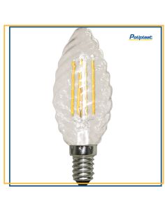 Filamento Tortiglione E14 5W 550Lm 4200K Ch