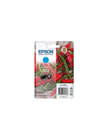 Ink Epson 503 C13t09q24010 Ciano Peperoncino X Wf-2960 Xp-5200