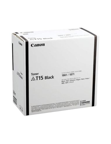 Toner Canon T15 Nero 42.000Pp X Ir I-Sensys X 1871P 1861P 5818C001