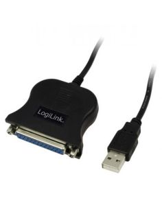 Cavo Adattatore Link Da Usb A Parallelo 25Poli M/F 1,50Mt