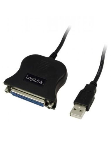 Cavo Adattatore Link Da Usb A Parallelo 25Poli M/F 1,50Mt