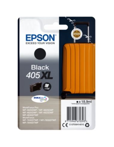 Ink Epson 405Xl C13t05h14010 Nero Trolley X Wf-3820Dwf Wf-3825Dwf Wf-4820Dwf Wf-4830Dtwf Wf-3640Dtwf Wf-7830Dtwf Wf-7840Dtwf