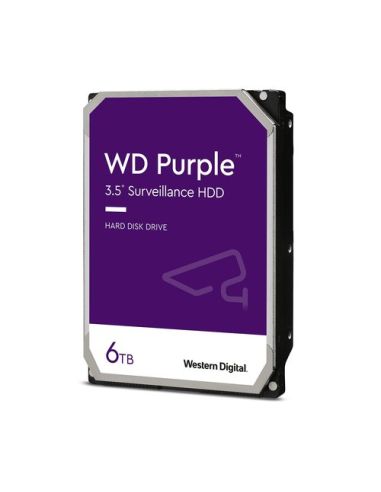 Hd Wd Sata3 6Tb 3.5 Purple Intellipower 64Mb Cache 24X7 - Nas Hard Drive - Wd62purz