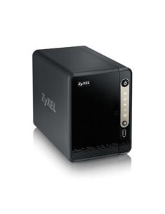 Nas Zyxel Nas-326 Senza Dischi Supporta 2 Hd Sata, 1P Lan Gigabit, 2P Usb 3.0, 1P Usb, Modalità Raid 0/1 E Jbod