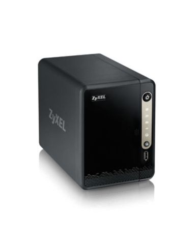 Nas Zyxel Nas-326 Senza Dischi Supporta 2 Hd Sata, 1P Lan Gigabit, 2P Usb 3.0, 1P Usb, Modalità Raid 0/1 E Jbod