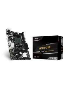 Mb Biostar Amd A320mh A320 Am4 2Ddr4 VgaHdmi Pcie, 4*Sata,M.2 Matx