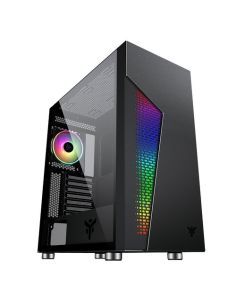 Case Itek Full Tower Majes 30 2*Usb3,12Cm Fan Argb, Trasp Wind Xl, -  Itgcamaj30