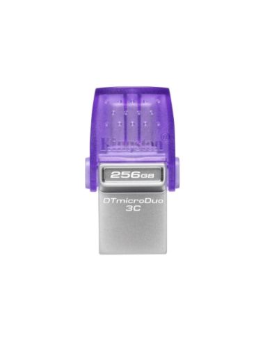 Flash Drive Kingston Usb 3.0  256Gb Dt Duo- Usb-CUsb3 - Dtduo3cg3/256Gb