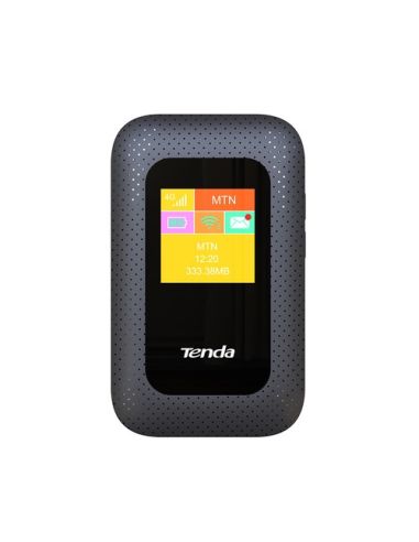 Router Tenda 4G185 V2 150Mbps Wireless 3G/4G Fdd Lte Batteria 2100Mah Slot Sim Supporta 10Dispositivi Contemp Per 6Ore