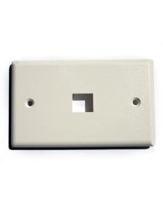 Placca Porta Frutti Link 1 Posizione X Jack Utp/Stp Colore Chiaro