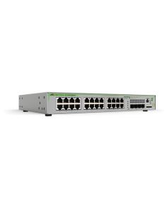 Switch Allied Telesis 24P 10/100/1000T Poe Ports And 4 X Sfp Uplink Slots (100/1000X Sfp), 370W Poe