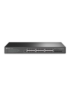 Switch Tp-Link Tl-Sg3428x Jetstream 24P Gigabit L2 Managed 4P 10Ge Sfp, Rj45/Micro-Usb Console Port, 1U 19-Inch Rack-Mountable