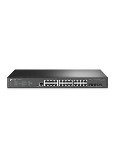 Switch Tp-Link Tl-Sg3428x Jetstream 24P Gigabit L2 Managed 4P 10Ge Sfp, Rj45/Micro-Usb Console Port, 1U 19-Inch Rack-Mountable