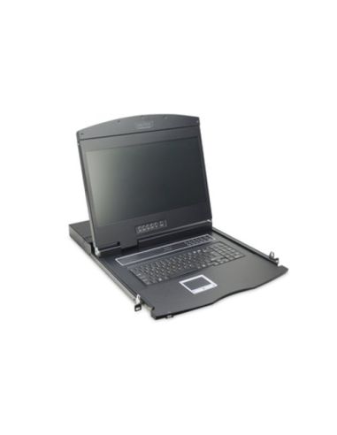 Console Modulare Con Schermo 19 Per Installazione In Armadi Rack Tastiera Italiana