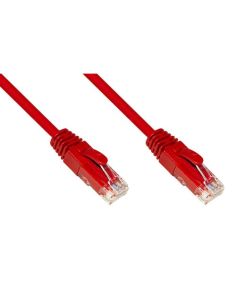 Cavo Rete Categoria 6A Non Schermato Utp Awg24 Colore Rosso Halogenfree Mt 1