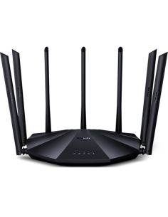 Router Tenda Ac23 Ac2100 Wireless Gigabit Dual Band 1733Mbps A 5Ghz 300Mbps A 2.4Ghz, 1P Ge Wan, 3P Ge Lan, 7Antenne 6Dbi