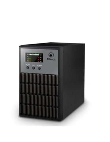 Ups Atlantis A03-Op1001 Server Online 1000Va (700W) Line Power 1001, Tower, Doppia Batteria, Usb E Rs232,3 Iec