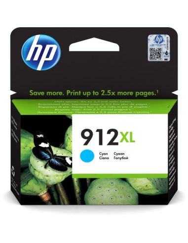 Ink Hp 3Yl81ae N.912Xl Ciano X Hp Oj-8012 Oj-8014 Oj-8015 Oj-8022 Oj-8023 Oj-8024 Oj-8025
