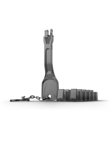 Blocca Porte Rj45 Lindy Confezione 10 Pezzi Neri 1 Chiave