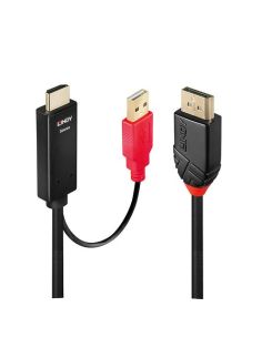 Cavo Lidy Hdmi A Displayport, M-M 2Mt Supporta Risoluzioni Fino A 4K@30Hz