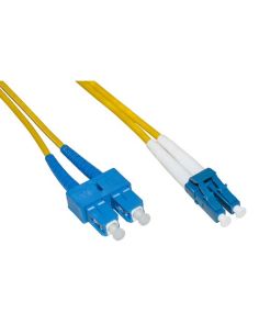 Cavo Fibra Ottica Lc A Sc Singlemode Duplex 9/125 Mt.10