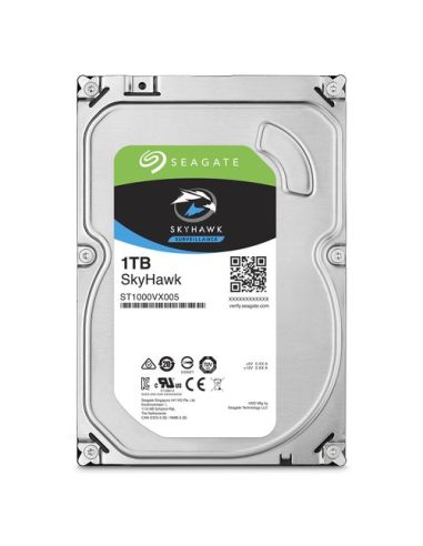 Hd Seagate Skyhawk Sata3 1Tb 3.5 5900 Rpm  64Mb Cache 24X7 - (Ideali Per Dvr/Pvr) St1000vx005