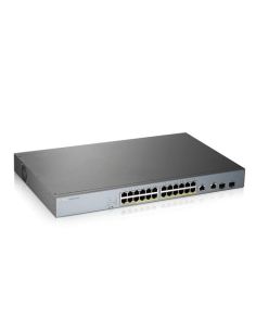 Switch Zyxel Gs1350-26Hp Nebulaflex Switch Managed Per Cctv: 24P Gigabit Poe (375W)  2P Combo Gigabit Uplink  Mngcloud 1Y