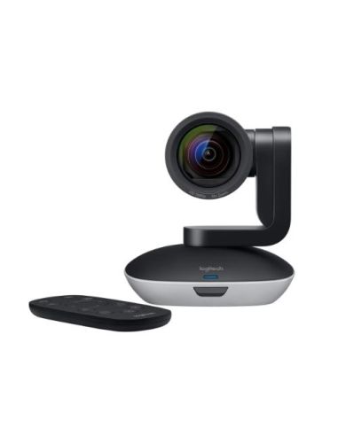 Webcam Logitech Ptz Pro 2 1920 X 1080, 30Fps, Angolo Di Campo Visivo:90, Autofocus, Zoom 10X Telecomando Usb 960-001186