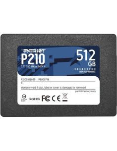 Ssd Patriot P210 2.5 2Tb Sata3 Read:530Mb/Write:460 Mb/S - P210s2tb25 - Gar. 3 Anni