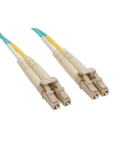 Bretella Di Connessione E Permutazione A 2 Fibre Ottiche Multimodali Om3 Connett.Lc-Lc Duplex 0,5Mt