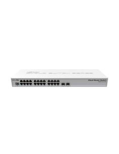 Switch Mikrotik Cloudrouter Crs326-24G-2SRm With 800Mhz Cpu,512Mb Ram, 24Xgigabit Lan,2Xsfp, Routeros L5