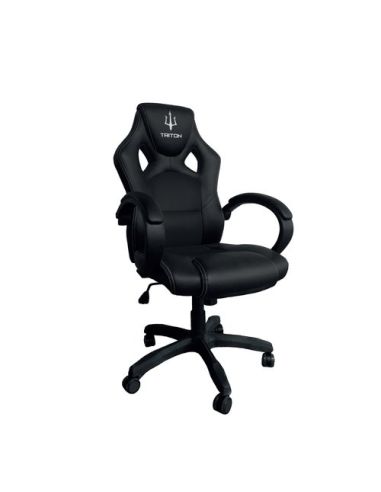 Sedia Triton By Atlantis Gaming Chair Triton A1 Pelle Sintetica Pu Nero P050-A1-Bb