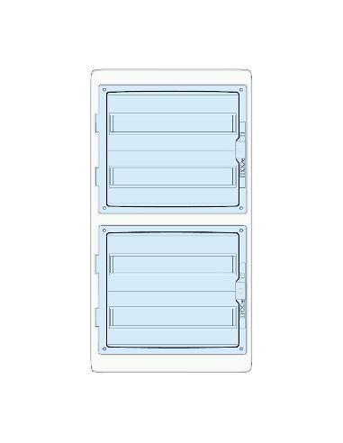 Quadro Ip65 Kaedra 8M.4Pr.Inc.