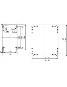 Piastra Int. Lam. 700X500