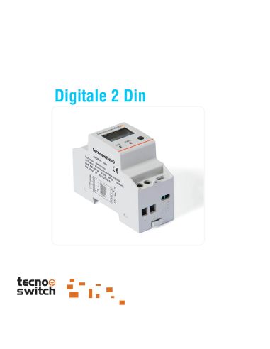 Contatore Dig. Di Energia Elettricamonofase 2Mod.230V 5(60)A