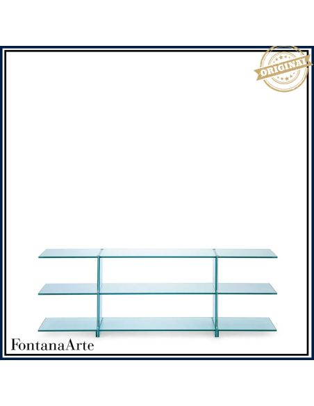 Fontana Arte Teso Consolle Trasparente